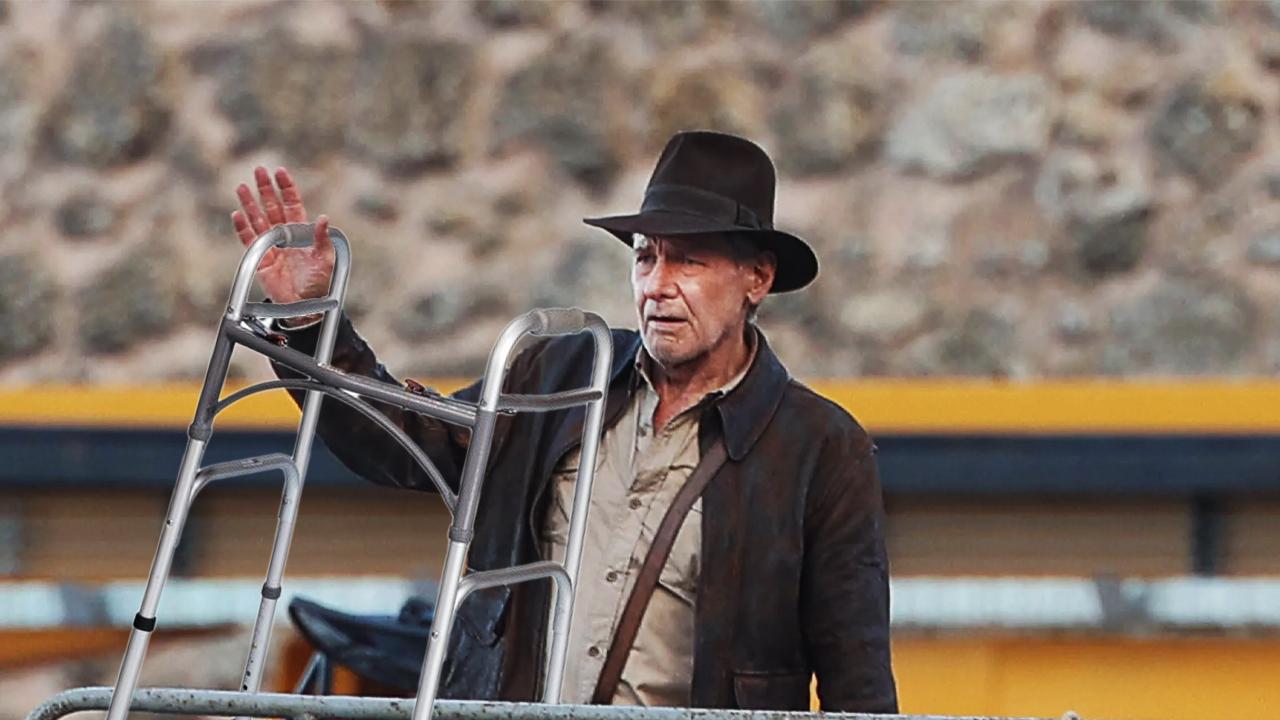 Indiana Jones and the eldery man