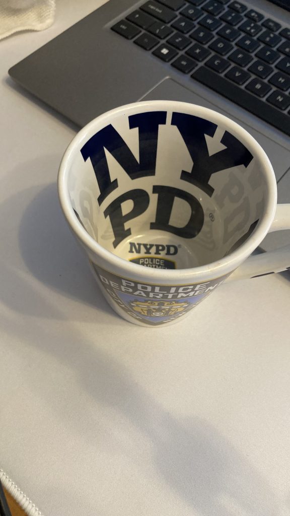 Adam's new mug