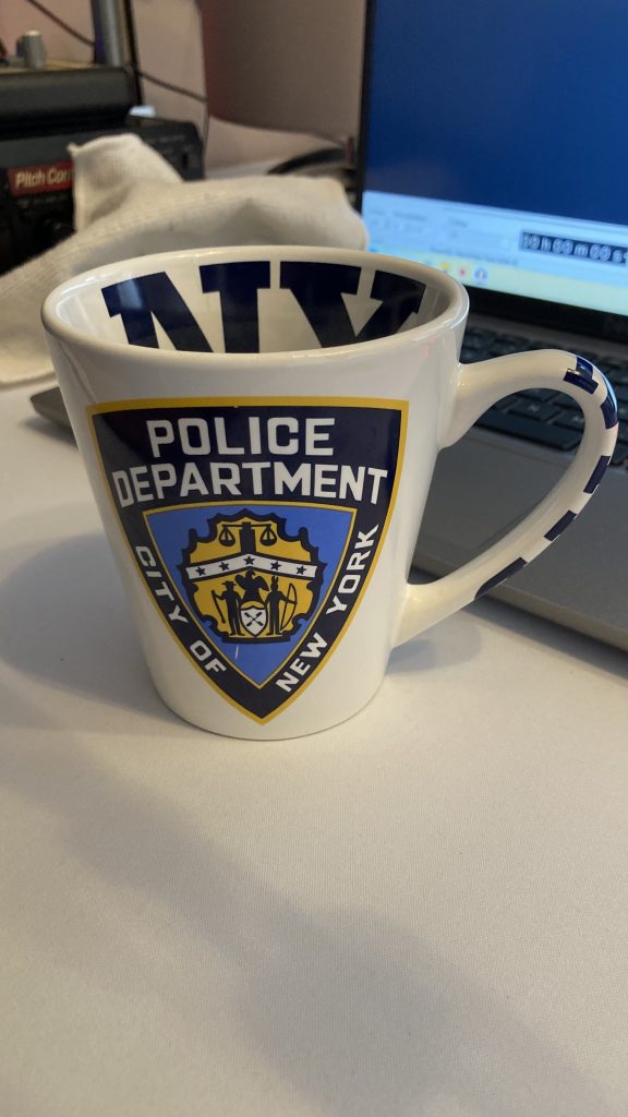 Adam's new mug