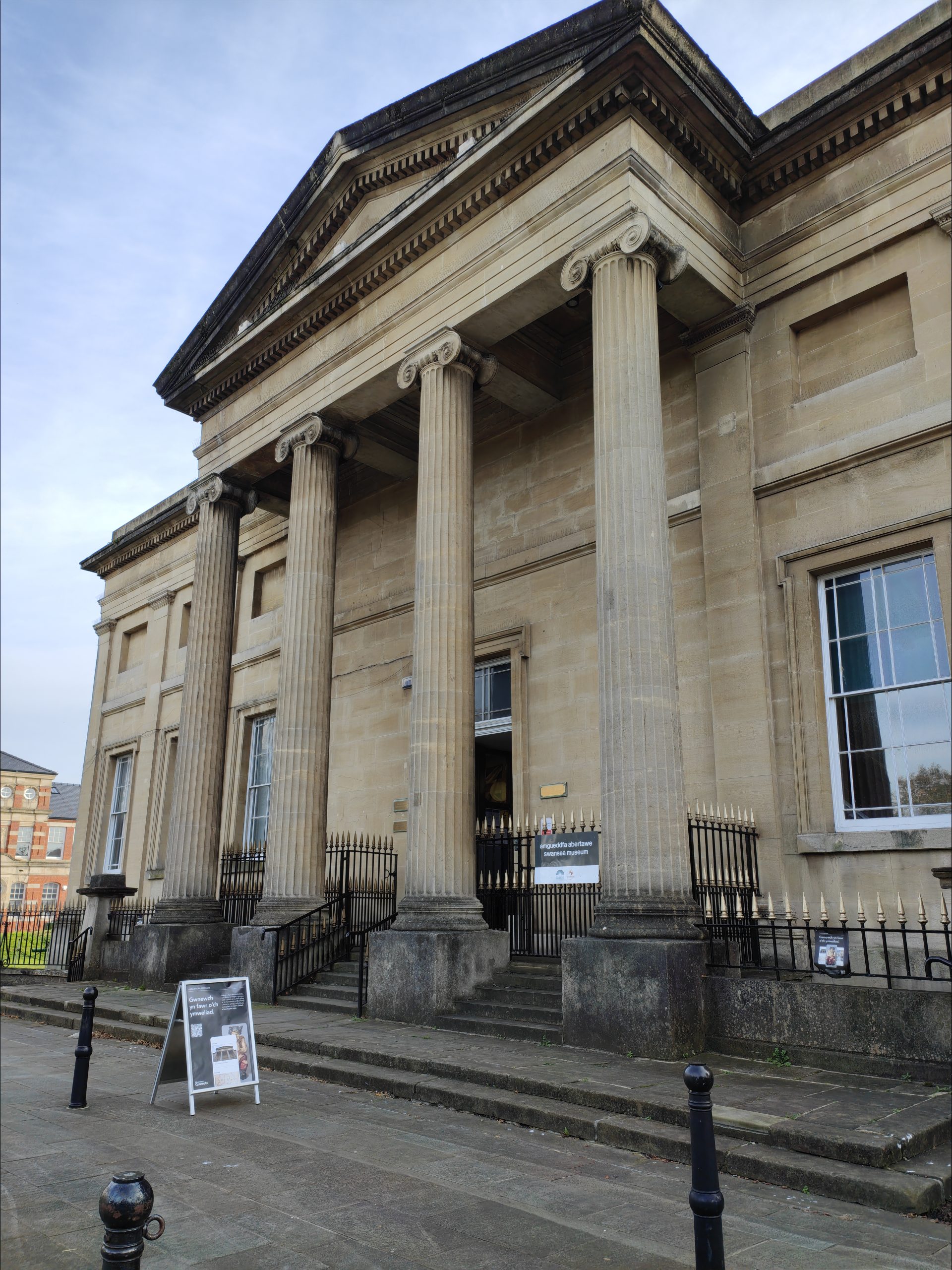 Swansea Museum entrance