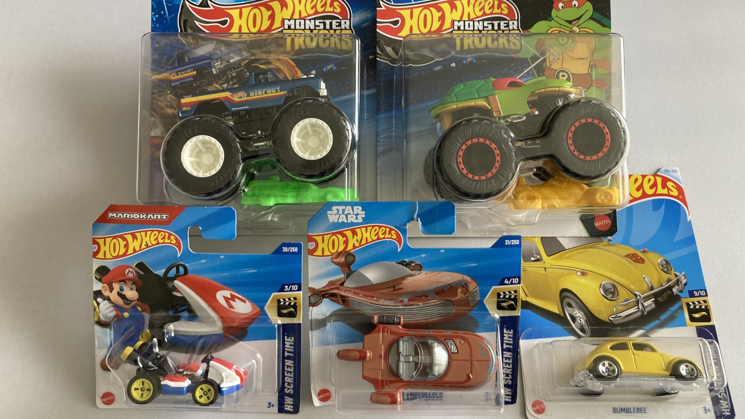 the highlghts of Adam's recent Hot Wheels enthusiasm