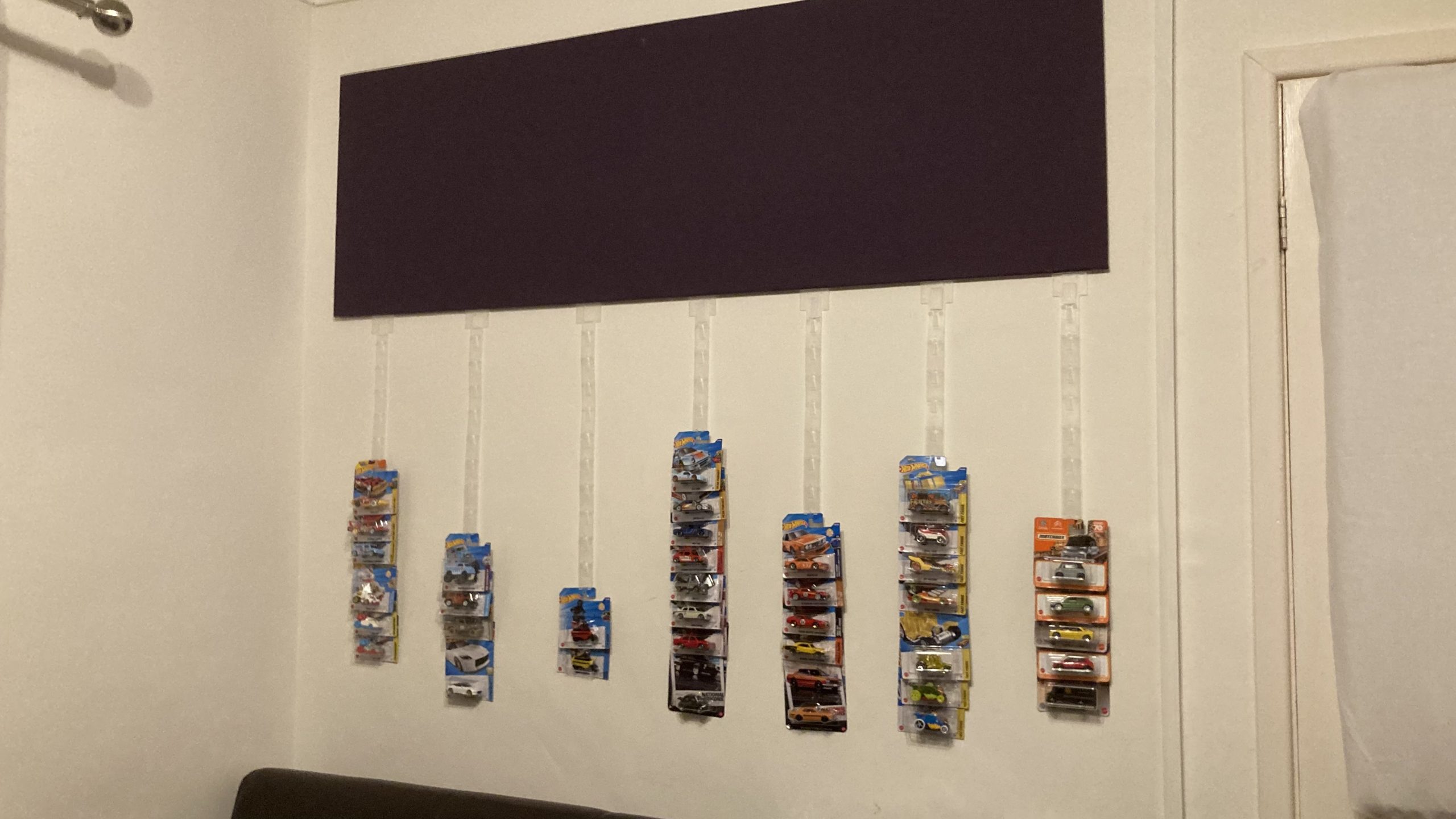 Adam's Hot Wheels in November - Adam thought this looked a bit too pathetic to post