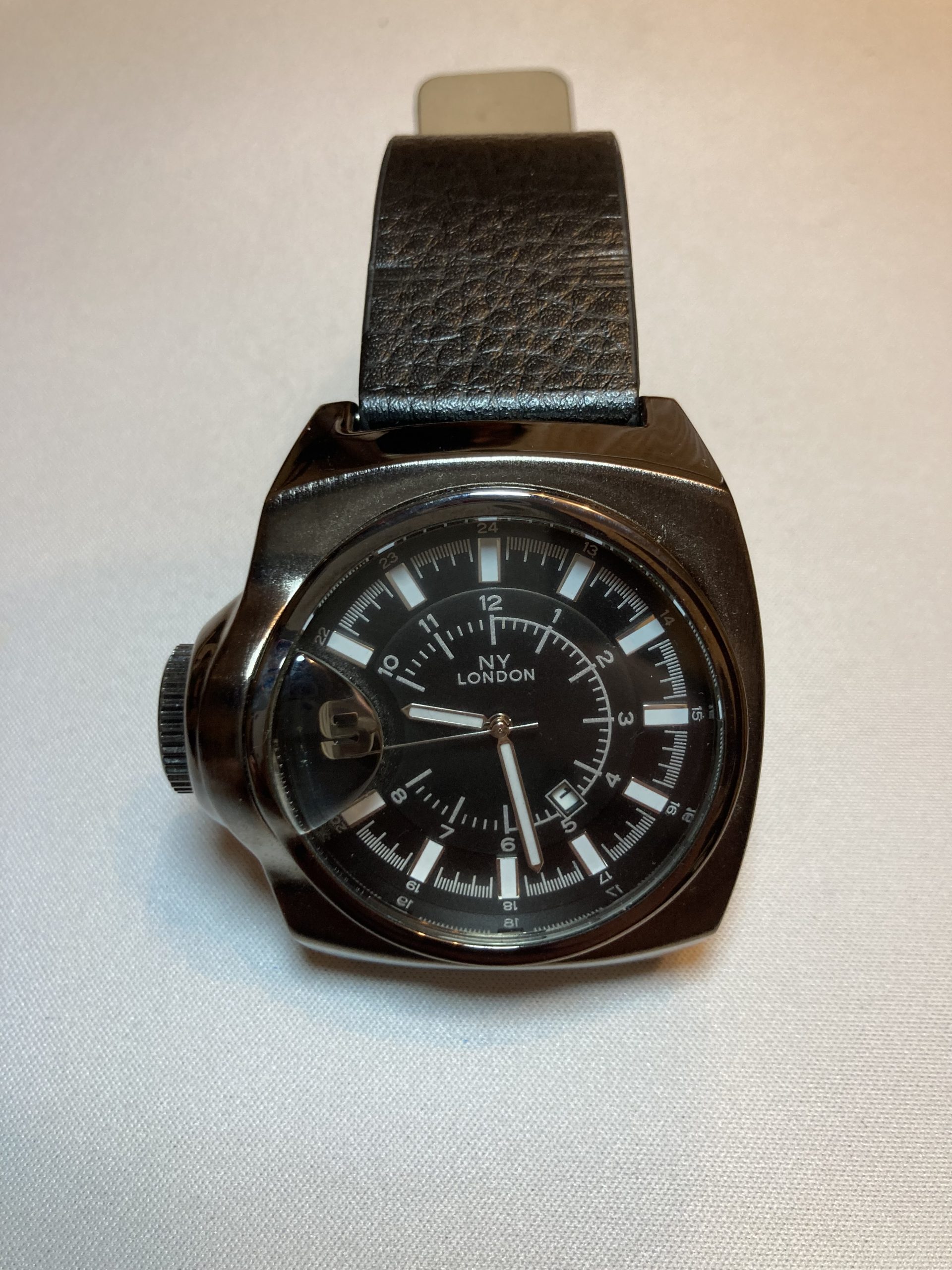 Adam's donation item - a BIG watch