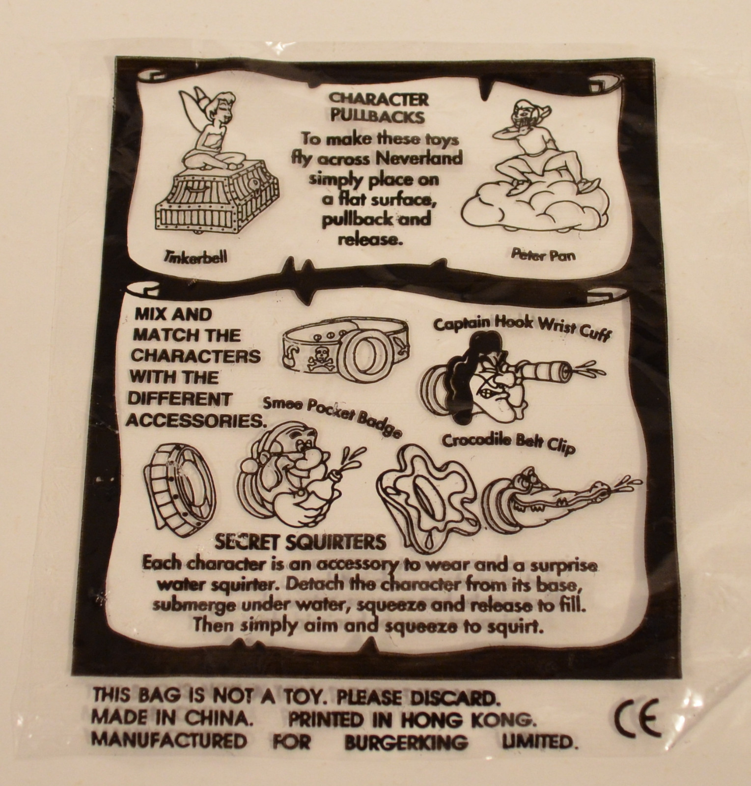 A picture of the wrapper for Adam's tat he found online