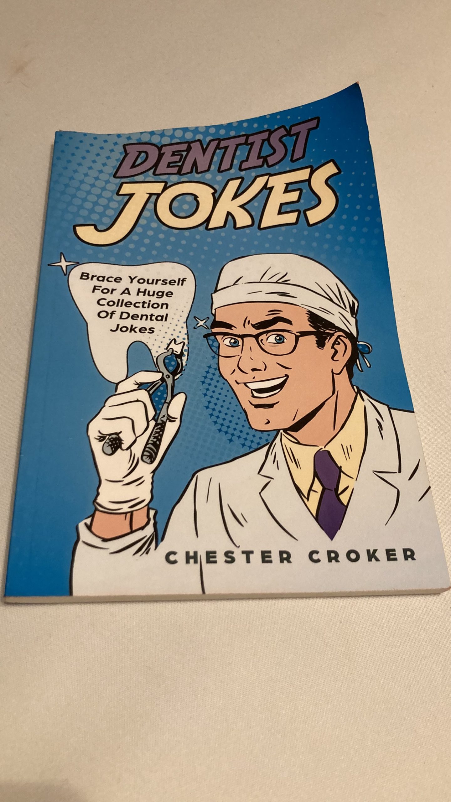 Karen's donation item - 'Dentist Jokes' by Chester Croker