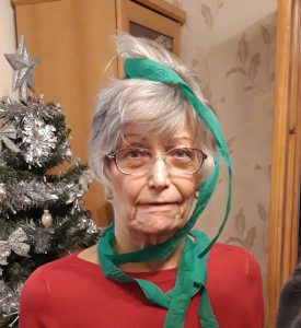 My mum at Christmas 2018. She was 72 and as yet had not shown signs of Alzheimer's