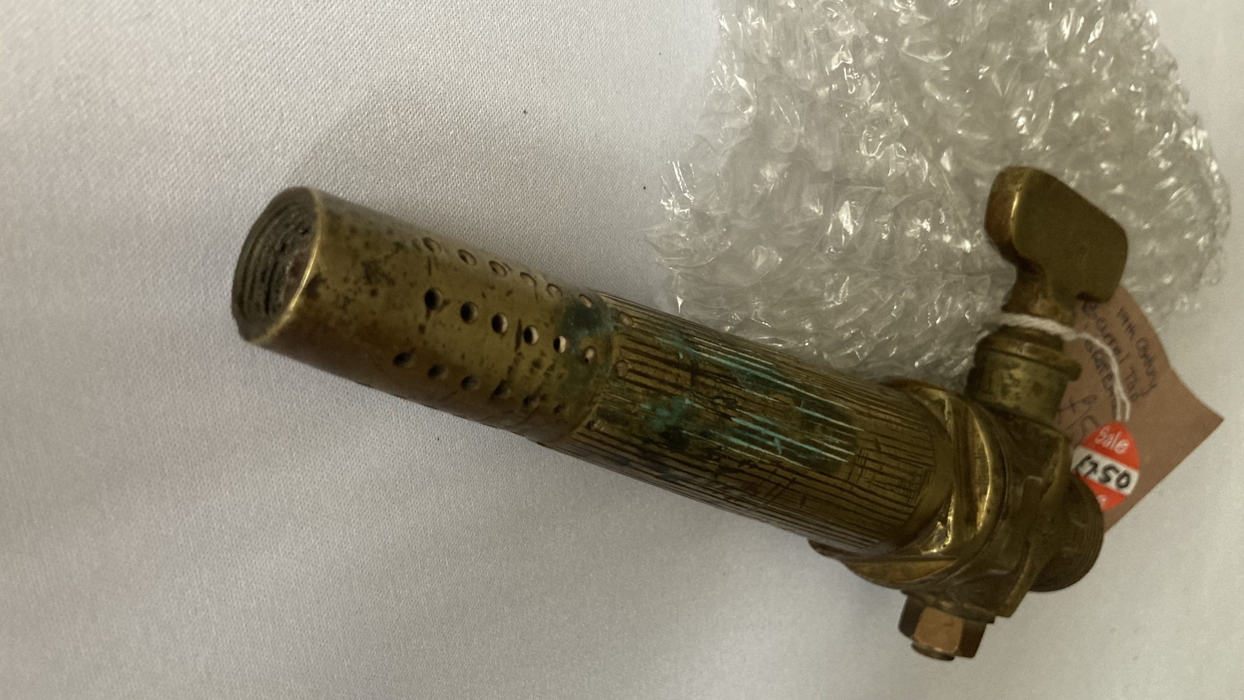 Karen's Tat - a 'Briteall' brass barrel tap