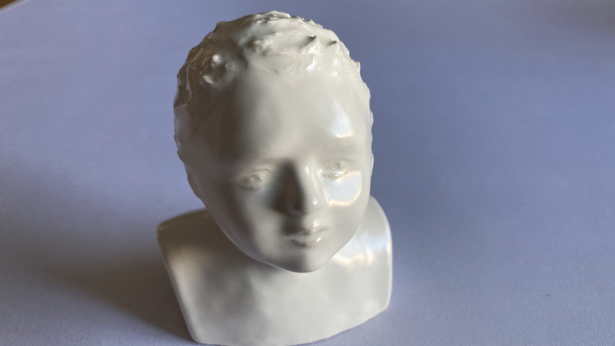 Karen's 2nd late night purchase, an imitation death mask
