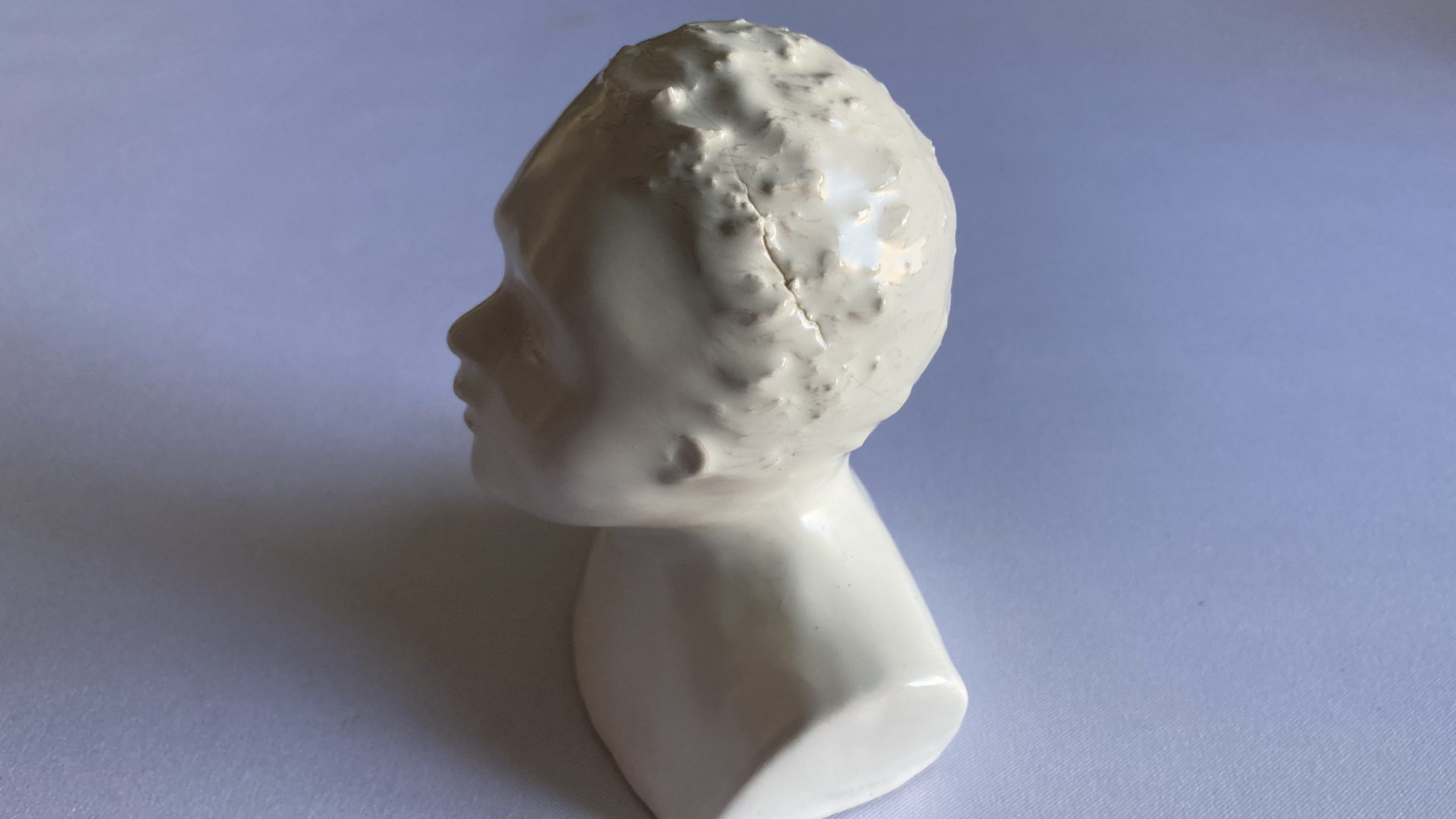 Karen's 2nd late night purchase, an imitation death mask