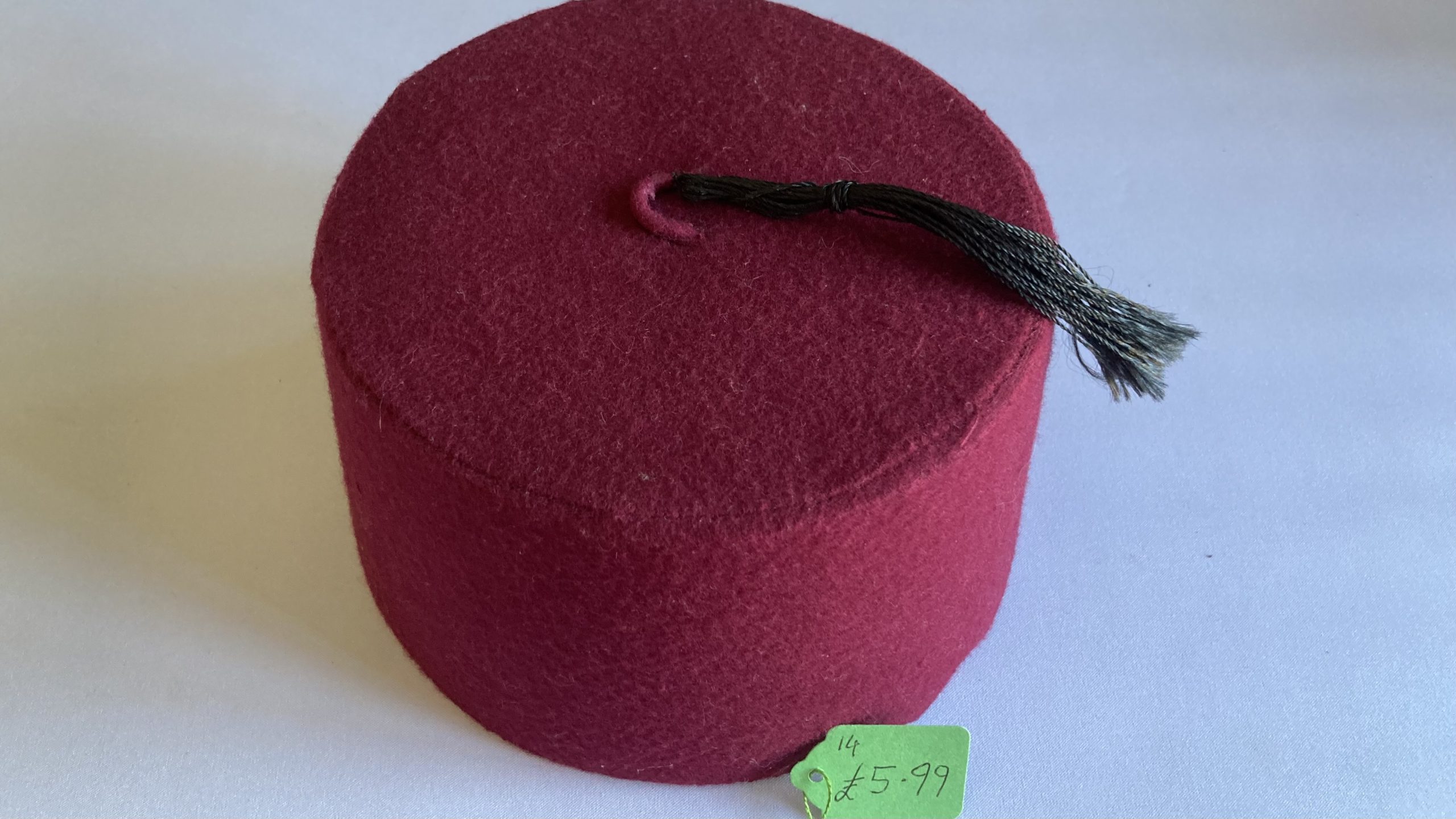 Adam's tat - a fez for £5.99