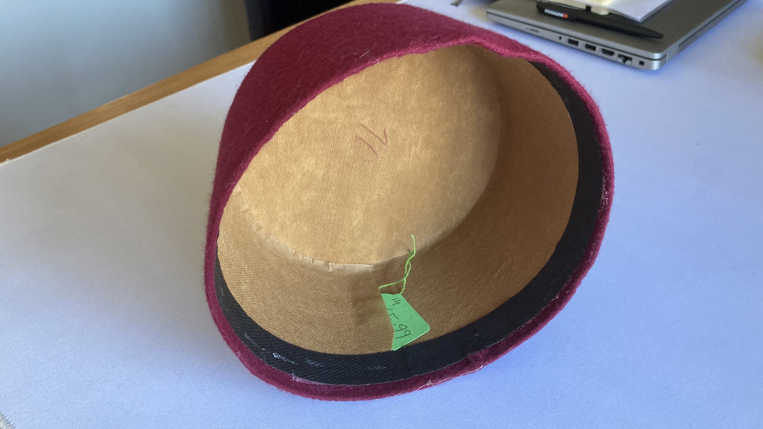 Adam's tat - a fez for £5.99