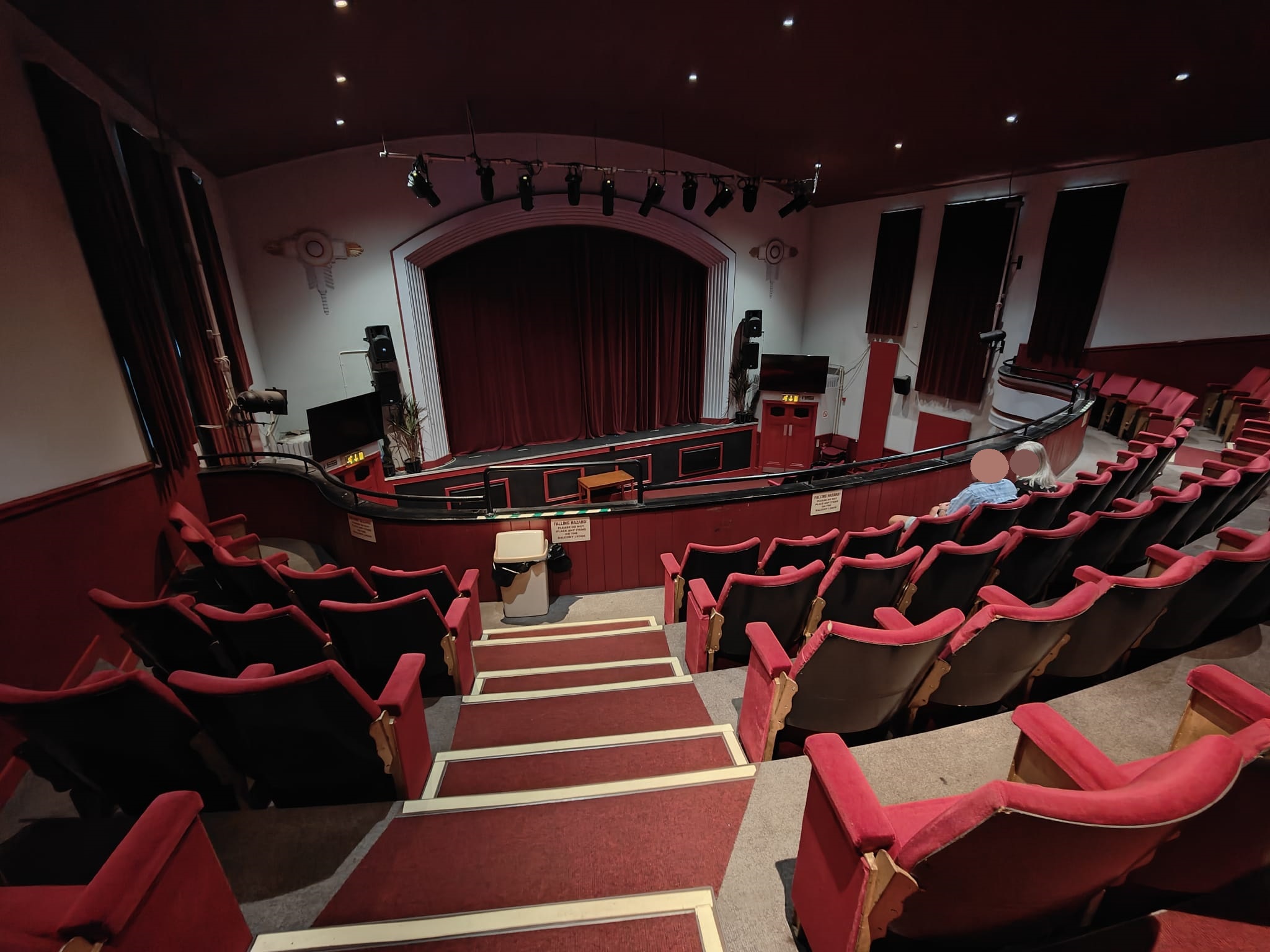 Inside 'Cross Hands Hall and Cinema' - Photo by Karen