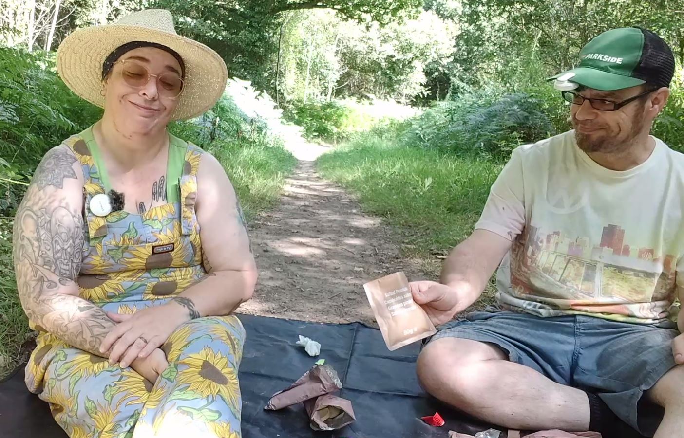 Karen declines Adam's offer of "a gobble of my nuts?"