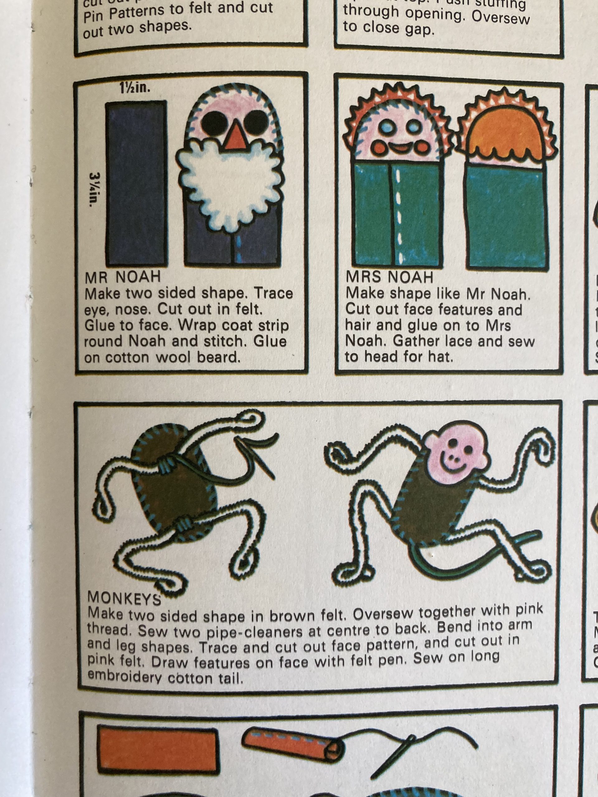 Mr & Mrs Noah - and the monkeys mentioned in the pod